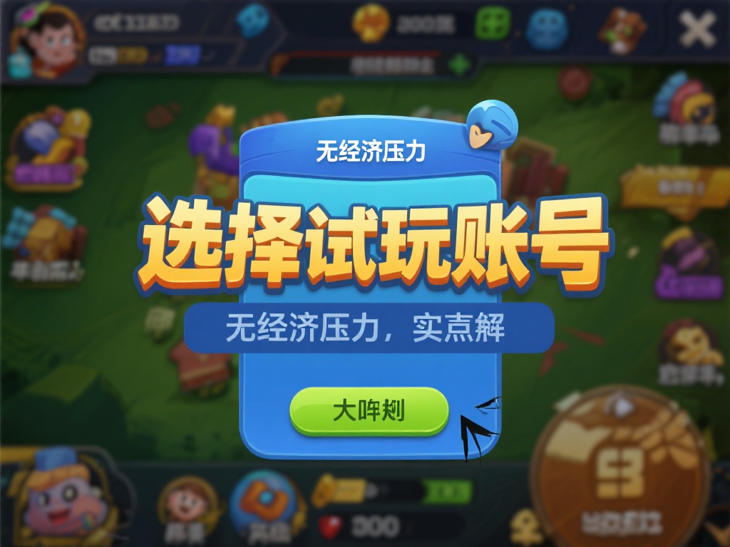 选择试玩账号并非随意之举，它背后有着实实在在的好处